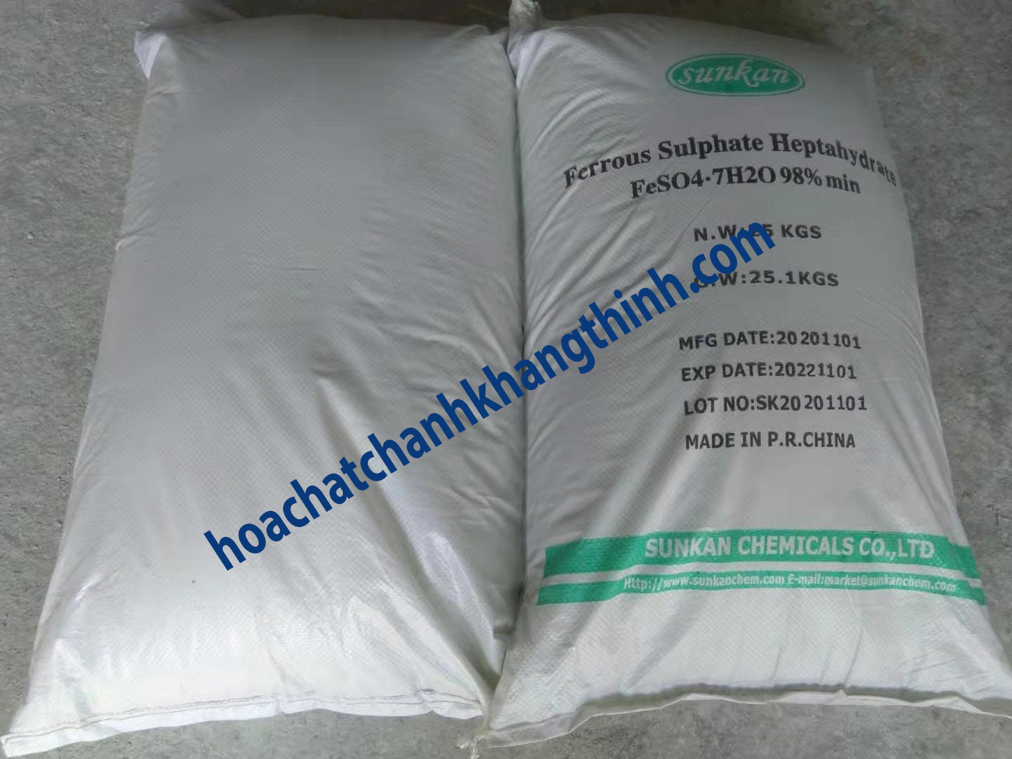 Phèn Sắt - Ferrous Sulphate – FeSO4