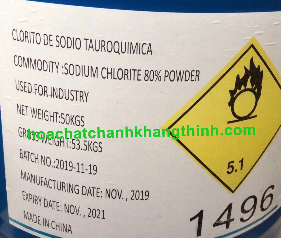 SODIUM CHLORITE  - NACLO2